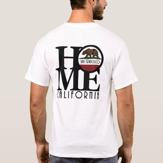 HOME San Francisco (achterafdruk) T-shirt (Achterkant)