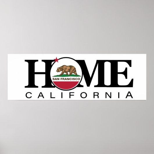 HOME San Francisco Long Poster (Voorkant)