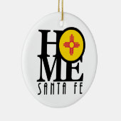 HOME Santa Fe Keramisch Ornament (Rechts)