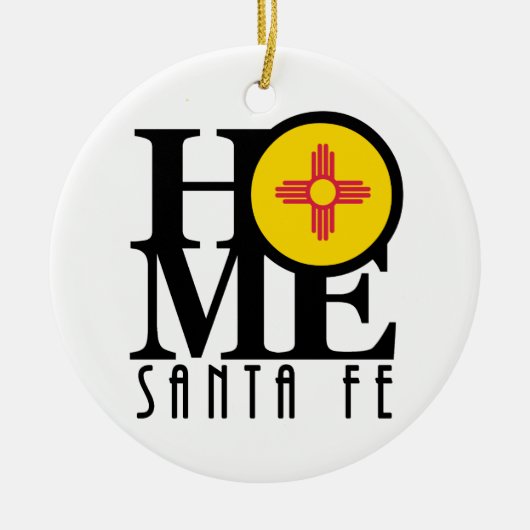 HOME Santa Fe Keramisch Ornament (Voorkant)