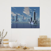 Home Scifi Art Print retourneren (Keuken)