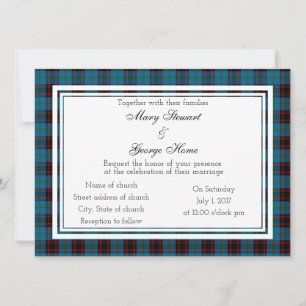Home Scottish Wedding Uitnodiging