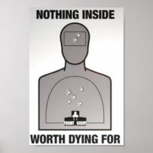 Home Security Sign Poster