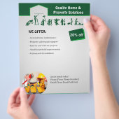 Home Services Flyer Template (Hand)