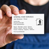 Home Services Handyman Design Carte de visite