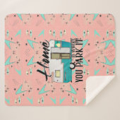 Home Sherpa Blanket Deken (Voorkant (horizontaal))