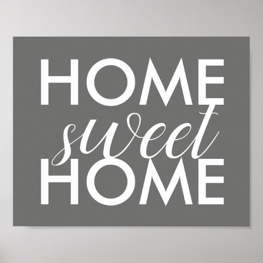 home snota poster typografie ontwerp (Voorkant)