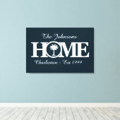  HOME South Carolina Canvas Afdruk (Insitu (Houten vloer))