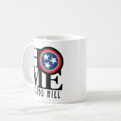 HOME Spring Hill Tennessee 11oz Koffiemok (Voorkant links)