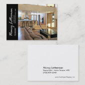 Home Stager Interior Designer Visitekaartje (Voorkant / Achterkant)