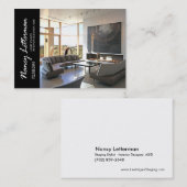 Home Stager Interior Designer Visitekaartje (Voorkant / Achterkant)