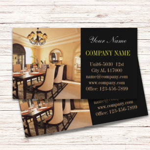 Home Stager Renovation interior designer realtor Visitekaartje