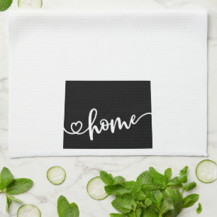 Home State Outline Heart Wyoming Theedoek