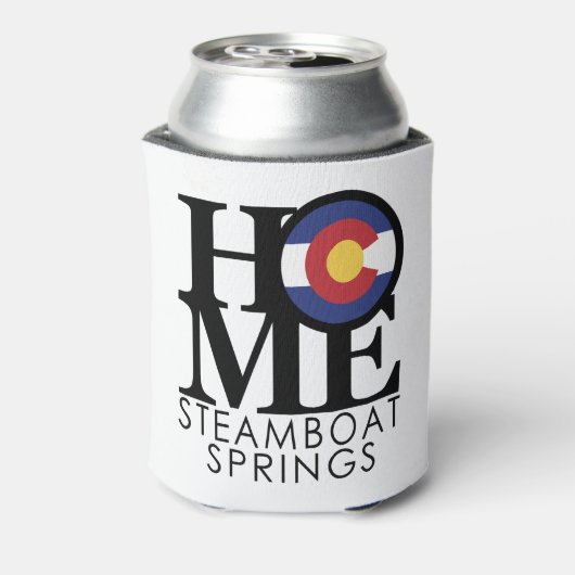 HOME Steamboot Springs Colorado Blikjeskoeler (Blikje Achterkant)