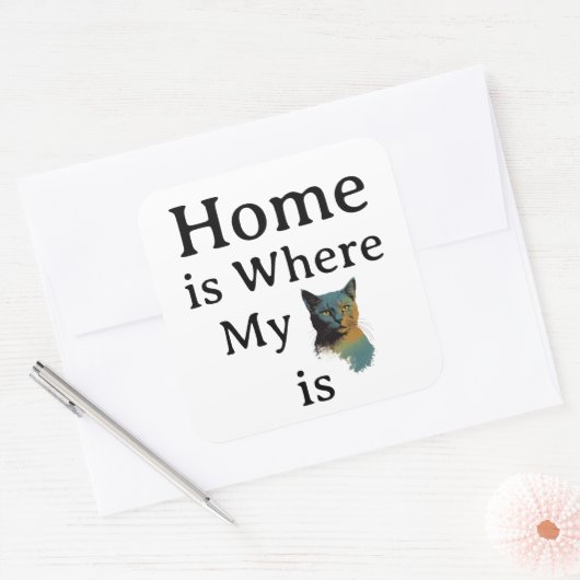 Home Sticker (Envelop)