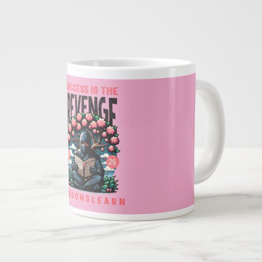 HOME SUCCESS REVENGE LESSONS LEARN MUG (Devant droit)