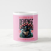 HOME SUCCESS REVENGE LESSONS LEARN MUG EXTRA GROTE BEKER (Voorkant)