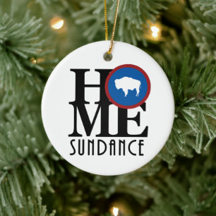 HOME Sundance Wyoming Keramisch Ornament
