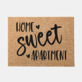 Home Sweet Appartement Welkom Mat Deurmat (Voorkant)