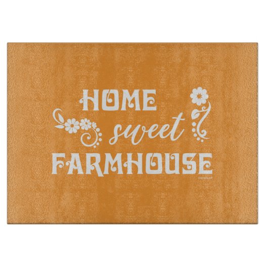 HOME SWEET FARMHOUSE SNIJPLANK (Voorkant)