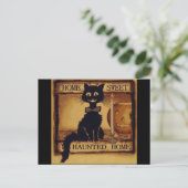 Home Sweet Haunted Home Briefkaart (Staand voorkant)