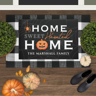 Home Sweet Haunted Home Persoonlijke gepersonalise Deurmat