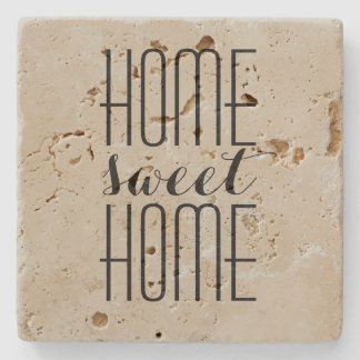 Home Sweet Home Aangepaste kleur Stenen Onderzetter