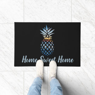 Home Sweet Home Ananas Tropisch Strandhuis Deurmat