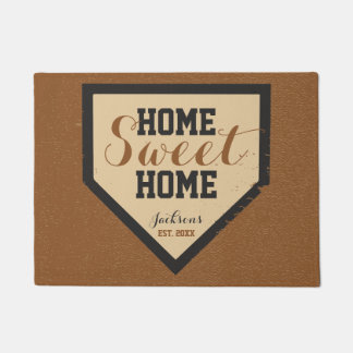 Home Sweet Home Bord Familienaam Deurmat