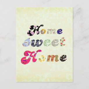 Home Sweet Home Briefkaart