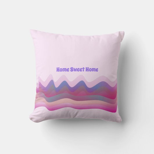 Home Sweet Home Coussin (Recto)