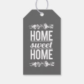 Home Sweet Home Custom Wine Label Cadeaulabel (Achterkant)