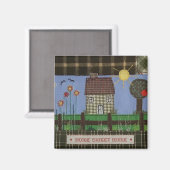 home sweet home frigo aimant (Recto/Verso)