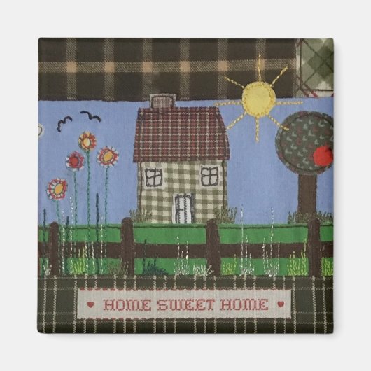 home sweet home frigo aimant (Devant)