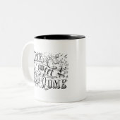  Home Sweet Home Home Decor en cadeaus Tweekleurige Koffiemok (Voorkant links)