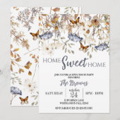 Home Sweet Home, Housewarming, Open House Kaart (Voorkant / Achterkant)