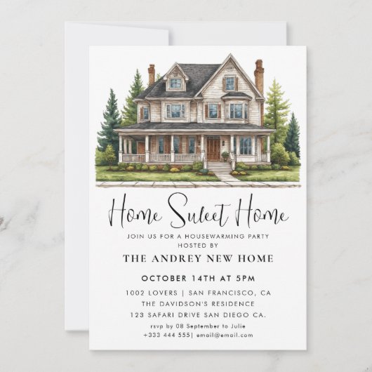 Home Sweet Home Kaart (Voorkant)