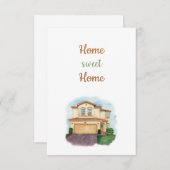Home Sweet Home Kaart (Voorkant / Achterkant)