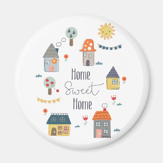 Home Sweet Home Magneet (Voorkant)