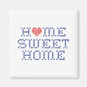 Home Sweet Home Magnet Magneet (Voorkant)