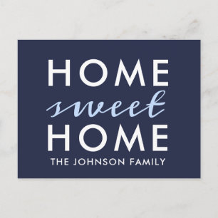 Home Sweet Home Marine Moving Faire-part Carte pos