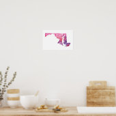 Home Sweet Home Maryland Poster (Keuken)