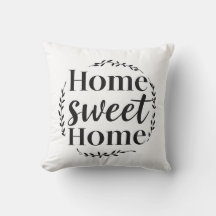 Home Sweet Home Minimalistische typografie