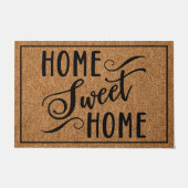 Home Sweet Home Modern Custom Family Deurmat (Voorkant)