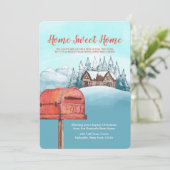 Home Sweet Home Moving Faire-part (Debout devant)