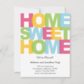 Home Sweet Home Moving Faire-part (Devant)