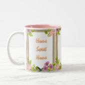 Home Sweet Home Mug rose (Gauche)