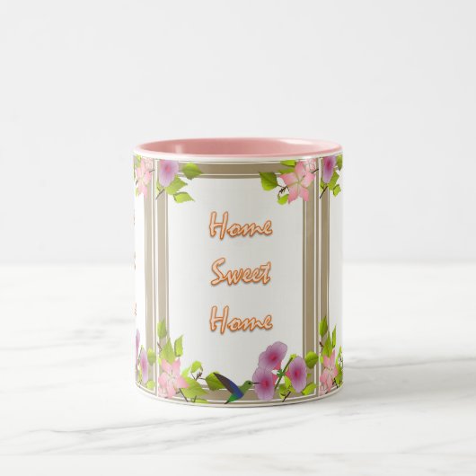 Home Sweet Home Mug rose (Centre)