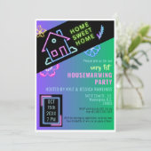 Home Sweet Home Neon Invitation du foyer (Debout devant)