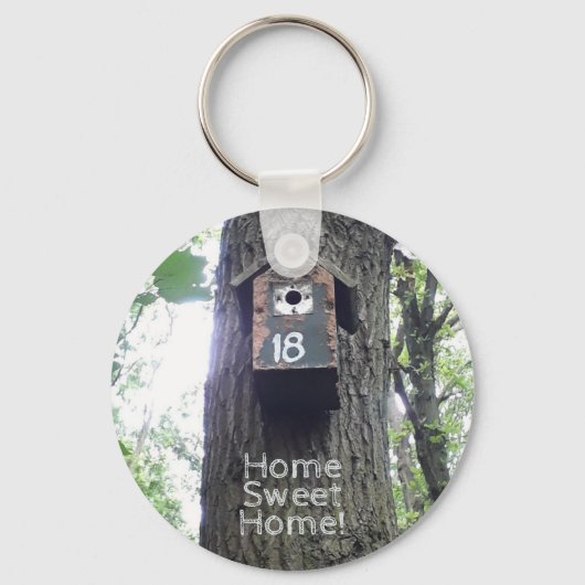 Home Sweet Home - Nest - Sleutelhanger (Voorkant)